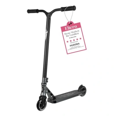 Abbildung von Hudora Cityroller Stunt Scooter 360 Pro, Trickroller, Tretroller, extrem robuster Kickscooter für Freestyler
