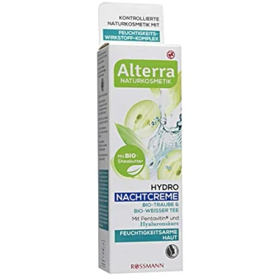 Abbildung von Alterra Hydro Nachtcreme für feuchtigkeitsarme Haut, 50 ml