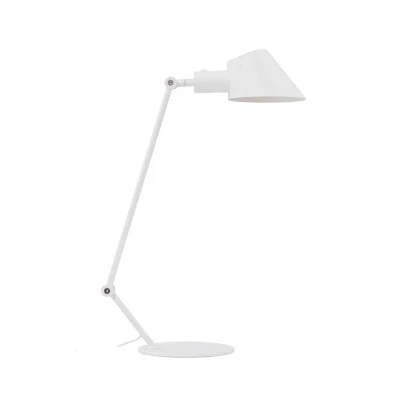Abbildung von Lindby Tischleuchte Corali, weiß, Metall, Höhe 64cm