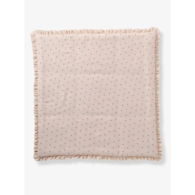 Abbildung von Vertbaudet Baby Spieldecke/Laufstalleinlage Cherry Oeko Tex beige Bedruckt 100X100