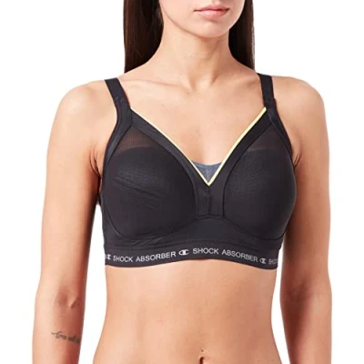 Abbildung von Shock Absorber BRA Active Shaped Support Sportbh mit starker Stützkraft, Damen, Größe: 70G, Black