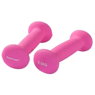 Abbildung von 2er Set Kurzhantelset Fitnessset bunte Kurzhanteln mit Neopren