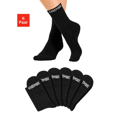 Abbildung von Chiemsee Socken, Größe: 35, Schwarz