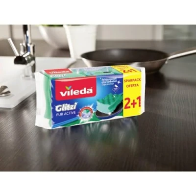 Abbildung von vileda Topfreiniger Glitzi PUR Active