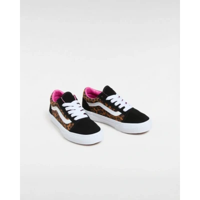 Abbildung von Vans OLD Skool Unisex Sneaker low Pop black/multicoloured für Kinder, Größe: 27, black/multi coloured Schuhe