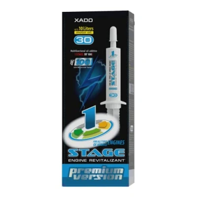 Abbildung von XADO Motor Verschleißschutz für Hybrid Motoren 1 Stage mit Revitalizant Aufbau verschlissener Oberflächen &amp; extremer des Motors (30 ml)…
