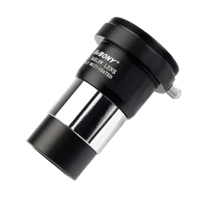 Abbildung von Svbony Barlowlinsen 2X, 1,25 Zoll Barlow mit M42 Gewinde für T Adapter, FMC Metall Okular Teleskop DSLR Fotografie