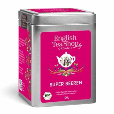 Abbildung von ETS Super Beeren, BIO, Loser Tee, 100g Dose