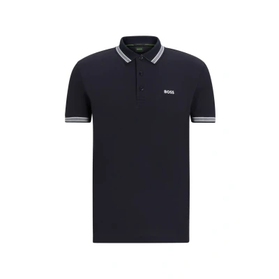 Abbildung von BOSS Paddy Poloshirt, Herren, Größe: Small, Dark blue