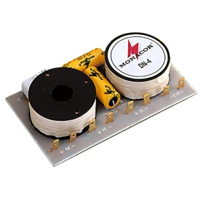 Abbildung von Monacor DN 4 3 Wege Frequenzweiche 650/6.000 Hz 8 Ohm