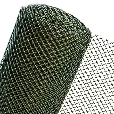 Abbildung von HaGa Profil KUNSTSTOFFZAUN in 1m Höhe Gartenzaun (Meterware), UV beständig, Gartenzaun, Hühnerzaun, Weidezaun