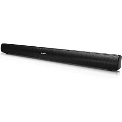 Abbildung von SHARP HTSB95 2.0 Soundbar 40W (USB, Bluetooh, HDMI, Optisch, AUX In (3,5mm), Breite: 80 cm), schwarz