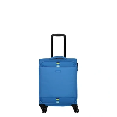 Abbildung von Travelite RÜGEN Bordtrolley S (55 cm) mit 4 Rollen Mittelblau [24]