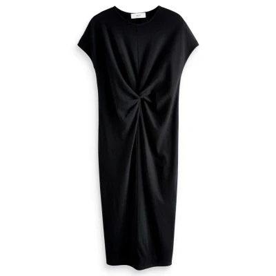 Abbildung von Next Twist Short Sleeved Petite Jerseykleid, Damen, Größe: 40, Black