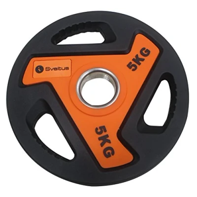 Abbildung von Sveltus 3811 Festplatte für Stange Unisex Erwachsene, Orange/Schwarz, 5 kg