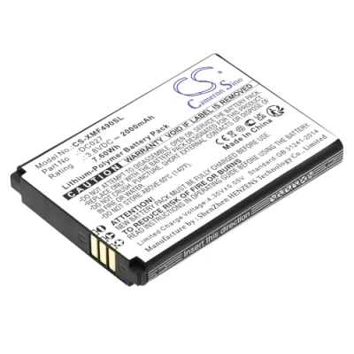 Abbildung von TCTK Akkus 2000mAh Kompatibel mit [Xiaomi] F490 4G Ersetzt DC027