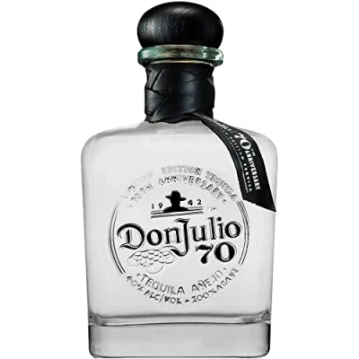 Abbildung von Don Julio 70 Tequila Añejo 70th Anniversary Limited Edition mit Geschenkverpackung (1 x 0.75 l)