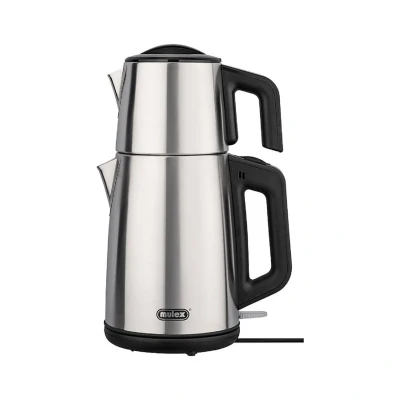 Abbildung von Mulex Wasserkocher 1650W 2L Tee Express Edelstahl Elektrischer Teemaschine, 2 l