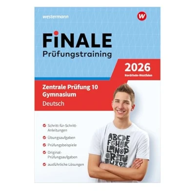 Abbildung von FiNALE Prüfungstraining Zentrale Prüfungen 10 Gymnasium Nordrhein Westfalen: Deutsch 2026