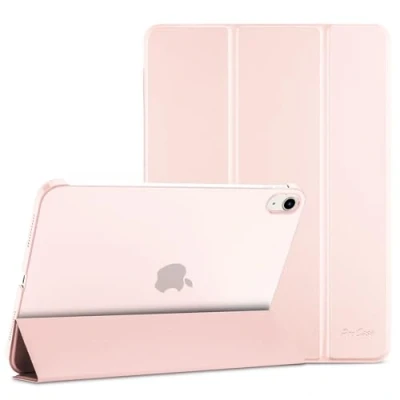 Abbildung von ProCase Hülle für 2022 10,9&quot; iPad 10. Generation 10 Case 10,9 Zoll Modell A2696 A2757, Leicht Dünn Hart Schutzhülle Smart Folio Cover Kompatibel mit Rosa