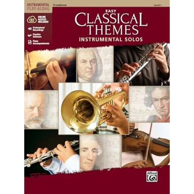 Abbildung von Easy Classical Themes Instrumental Solos: Trombone (incl. CD)