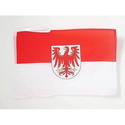 Abbildung von AZ FLAG Flagge Brandenburg 45x30 Cm Mit Kordel Fahne 30 x 45 Flaggen