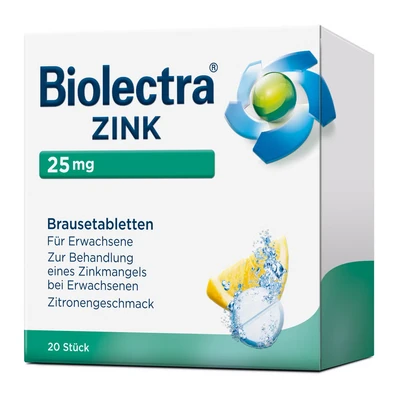 Abbildung von Biolectra Zink Brausetabletten 20 St