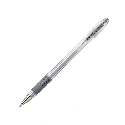 Abbildung von 12 x Pilot Gelschreiber G1 10 Grip Metallic 0,6 silber