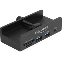 Abbildung von Externer USB 5 Gbps Hub mit 2 x Typ A, 1 Type C™ und SD + Micro Slot Feststellschraube,