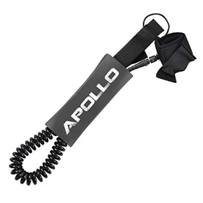 Abbildung von SUP Leash Coiled fürs Paddelboard Leine