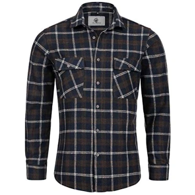Abbildung von Rock Creek Flanellhemd Herren Hemd H 249