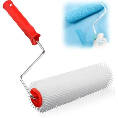 Abbildung von YOYEAH Entlüftungswalze für ausgleichsmasse 23 cm Entlüftungsrolle und Stachelwalze Bodenbeläge.