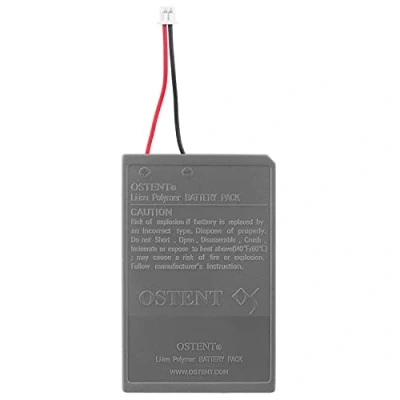 Abbildung von OSTENT 1000mAh 3.65V 3.7Wh Wiederaufladbarer Li Ion Akku Ersatz für Sony PS4 Pro/Slim CUH ZCT2 Serie Bluetooth Wireless Dual Shock Controller Zweite Generation Kleiner Anschluss