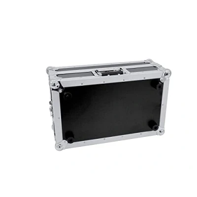 Abbildung von ROADINGER Mixer Case Profi MCB 19, schräg, sw, 6HE Flightcase für 483 mm Geräte (19&quot;)