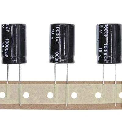 Abbildung von 10 Stück 16V 10000UF Steckbarer Aluminium Elektrolytkondensator 16x25 16 * 25mm