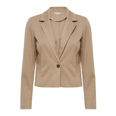 Abbildung von Fransa BLA 1 Blazer, Damen, Größe: Large, Cocoa crème