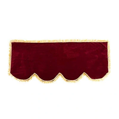 Abbildung von Klaviertastatur Abdeckung, Piano Klavier Abdeckung Keyboard Staubschutz Samt Dekohülle Cover für 61/88 Tasten Keyboard(88 keys red)