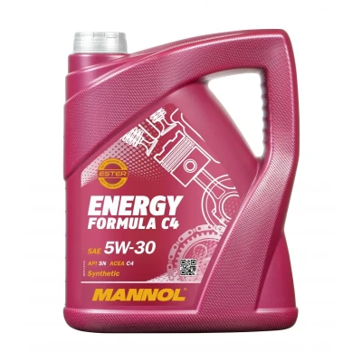 Abbildung von Mannol Energy FORMULA C4 5W 30 5l Motoröl MN7917 5 RENAULT: Koleos 2, SCENIC 3, Kadjar, DACIA: SANDERO Dokker Kombi, Lodgy