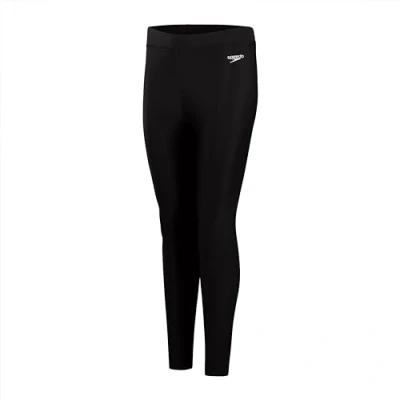 Abbildung von Speedo Women&#039;s Swim Schwimm Leggings, Schwarz, XXS
