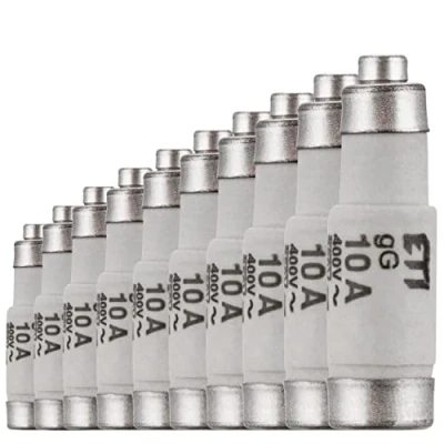 Abbildung von REV 0515005555 Neozed, Sicherung D01/E14 10A, 10Stück, 250VDC / 400VAC, grau