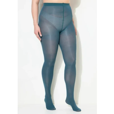 Abbildung von Ulla Popken Essential 60 DEN Strumpfhose, Damen, Größe: 48/50, Dark teal
