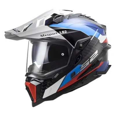 Abbildung von LS2, Motocross Helm Explorer Carbon Frontier Black Blue, S