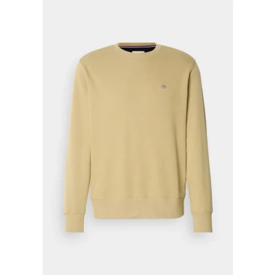 Abbildung von GANT Shield C NECK Sweatshirt, Herren, Größe: 3XL, Beige
