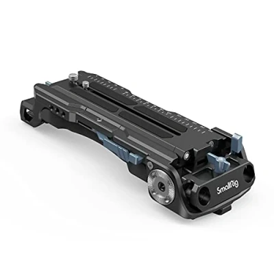 Abbildung von SMALLRIG Schulterplatte mit Schnellverschluss für Sony VCT 14 Stativadapter eingebauter Rosetten Mount und 15 mm Rod Clamp 2837