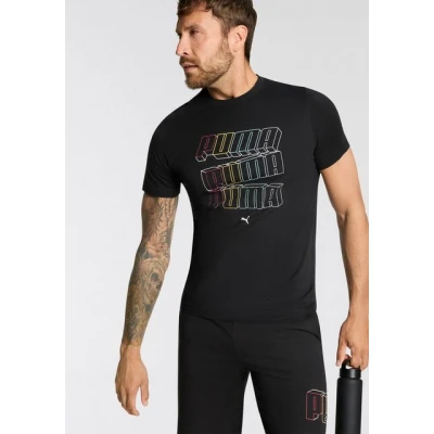 Abbildung von PUMA Unisex ESS Logo LAB HOG Tee T Shirts, Black,