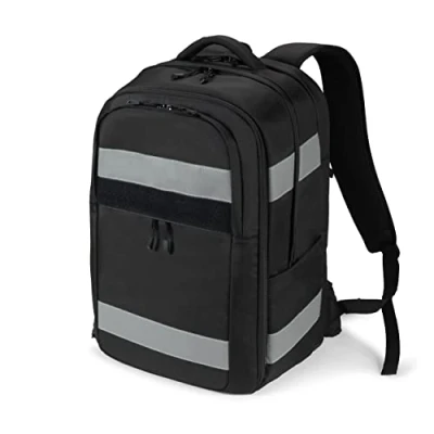 Abbildung von Dicota Rucksack Reflective 32 38 Liter 15.6&quot; 17&quot; Schwarz