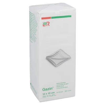 Abbildung von Gazin Mullkomp.10x10 cm unsteril 32fach 50 St