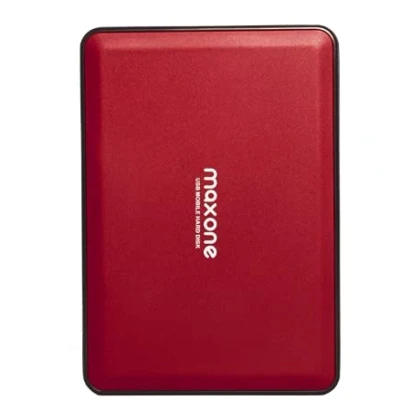 Abbildung von Maxone Externe Festplatte Tragbare 320GB 2,5Zoll USB 3.0 Backups HDD für TV,PC,Mac,MacBook, Chromebook, Xbox One, Wii u,PS4, Laptop,Desktop,Windows（Rot）
