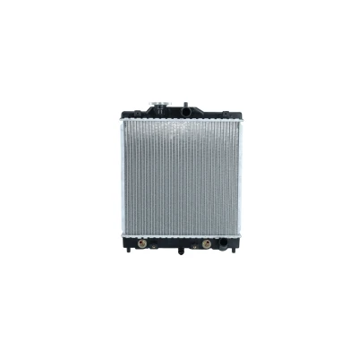 Abbildung von NRF 516356 Kühler, Motorkühlung Aluminium 350 348 26 Kühlrippen gelötet HONDA: CRX 3, CIVIC V Hatchback, 5 Stufenheck