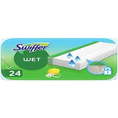 Abbildung von Swiffer Sweeper Floor Wet Wipes With Open Window Fresh Scent 24 S